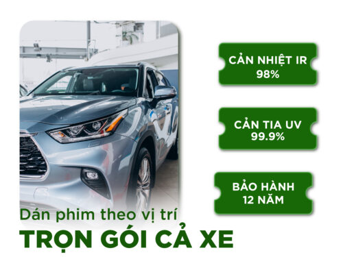 Phim cách nhiệt Oto trọn gói 01