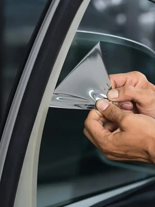 Phim cách nhiệt Oto kính hậu 01